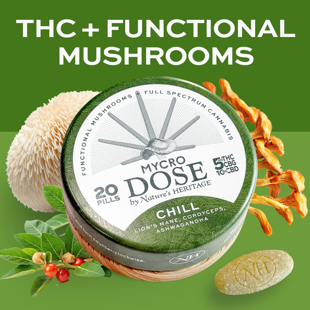 2:1:1Chill Capsules [20pk] (200mg CBD/100mg THC/100mg CBG)