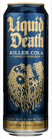 ACC Liquid Death Killer Cola Can 19.2oz