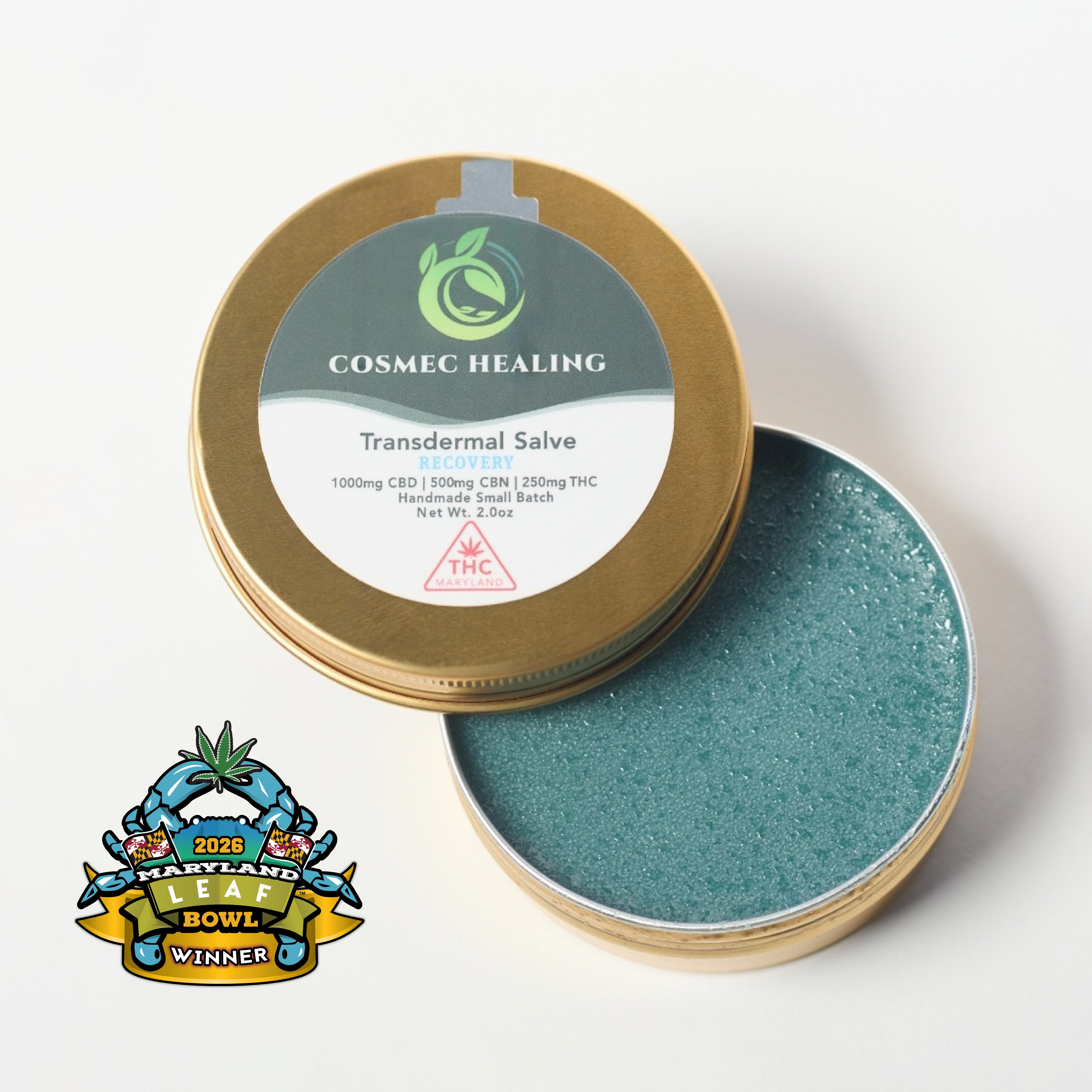 4:2:1 Recovery Salve (1000mg CBD/500mg CBN/250mg THC)