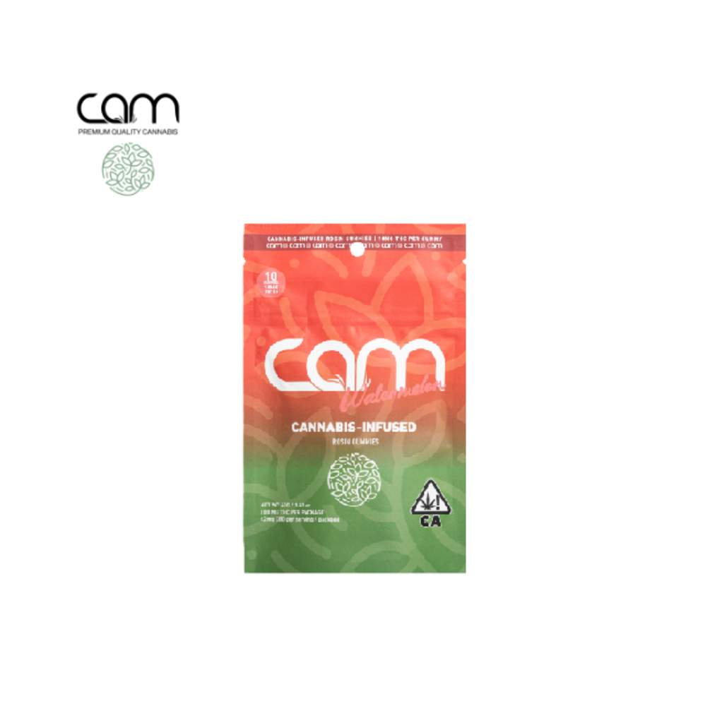 WATERMELON 2:1:1 CBD:CBN:THC 50MG 10 PACK ROSIN INFUSED GUMMIES