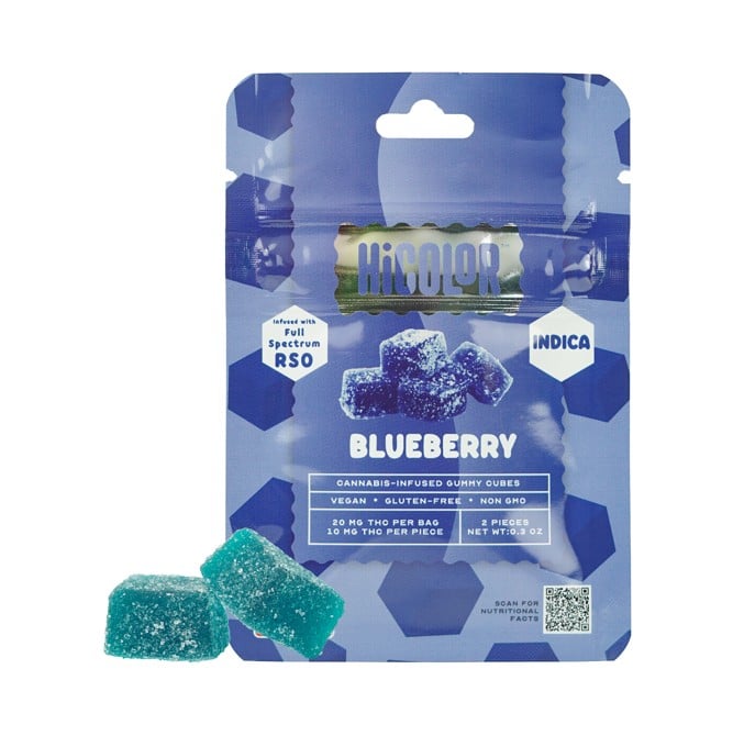 Blueberry RSO Gummies [2pk] (20mg)