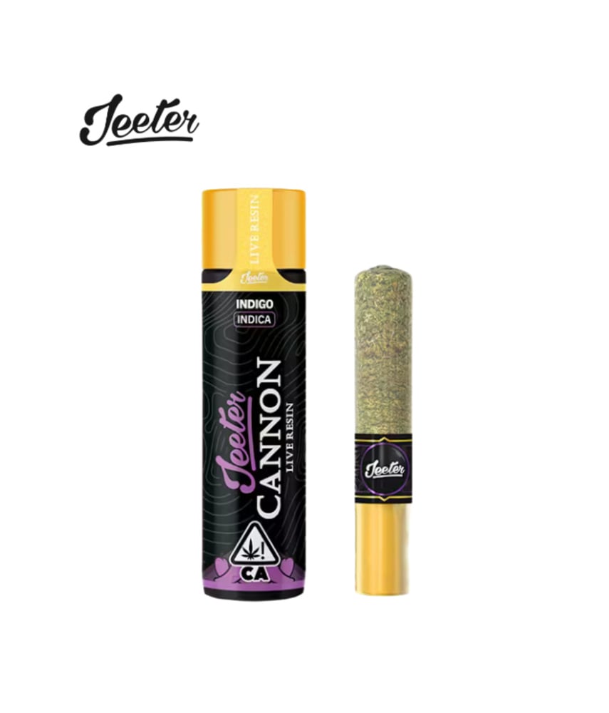 INDIGO 1.3G LIVE RESIN INFUSED BABY CANNON PREROLL