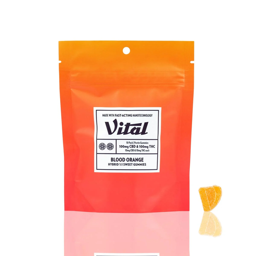Blood Orange 10pk Cbd/100mg Thc