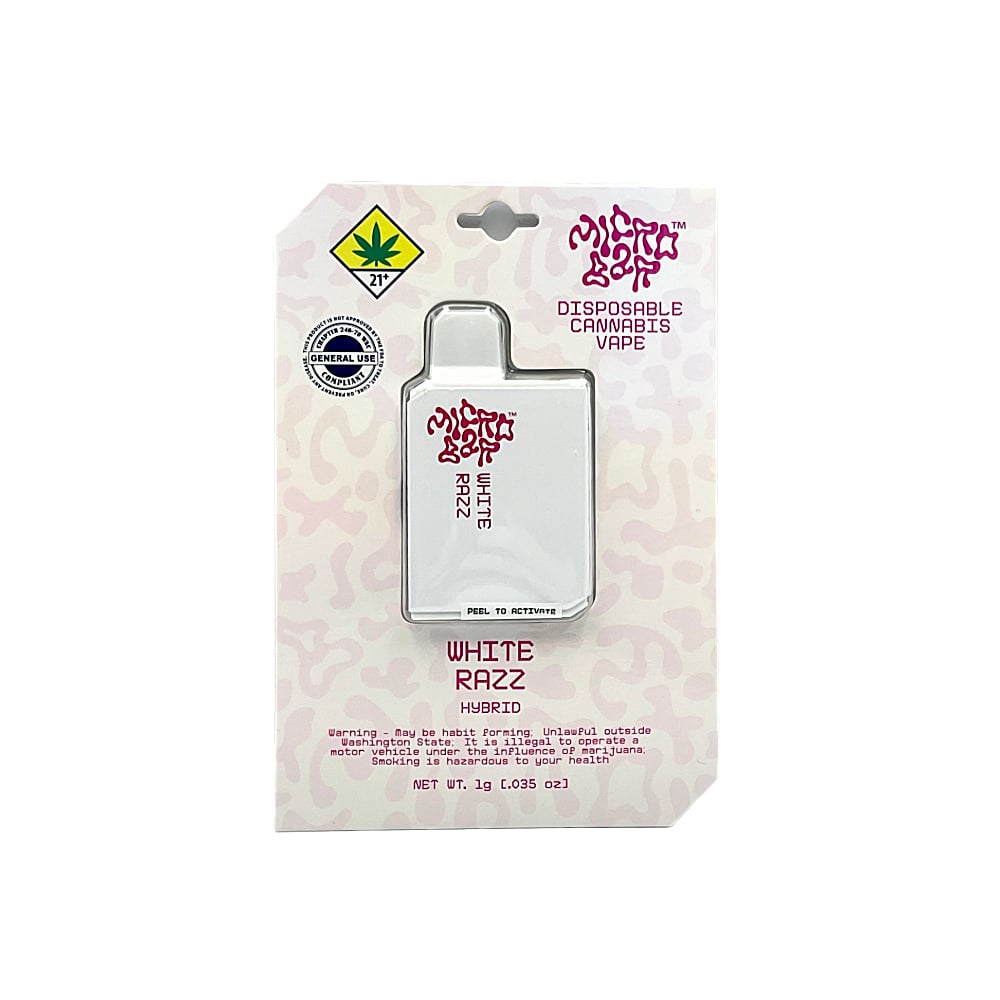 Shop White Razz - 1G - AIO [1000mg] | Dockside Cannabis - Green