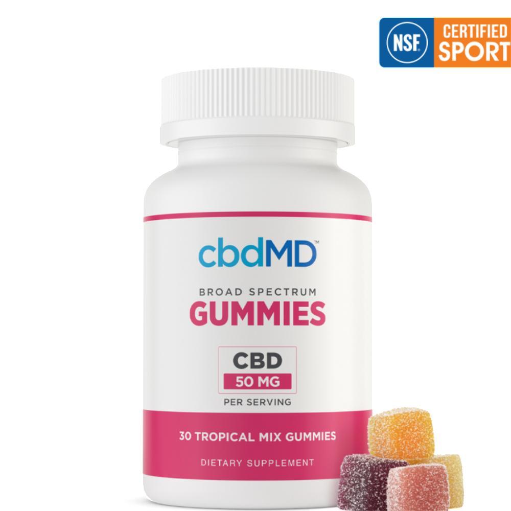 HEMP CBD Tropical Gummies 1500mg (50mg ea)