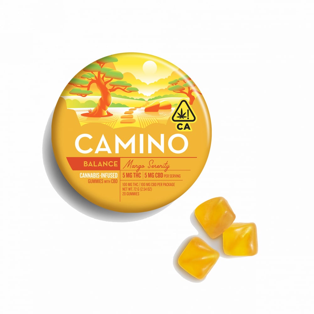 1:1 'Balance' Mango Serenity [20pk] (100mg CBD/100mg THC)