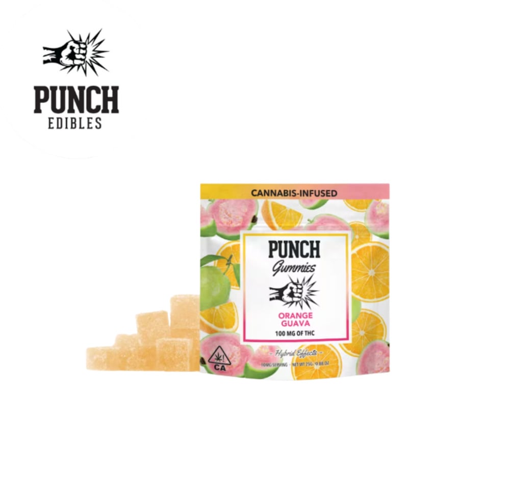 ORANGE GUAVA 100MG 10 PACK GUMMIES