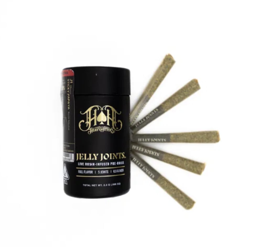 COTC: Gotti Beltz x Papaya Bomb | Hybrid - Jelly Rosin Infused 0.5g Preroll 5-Pack