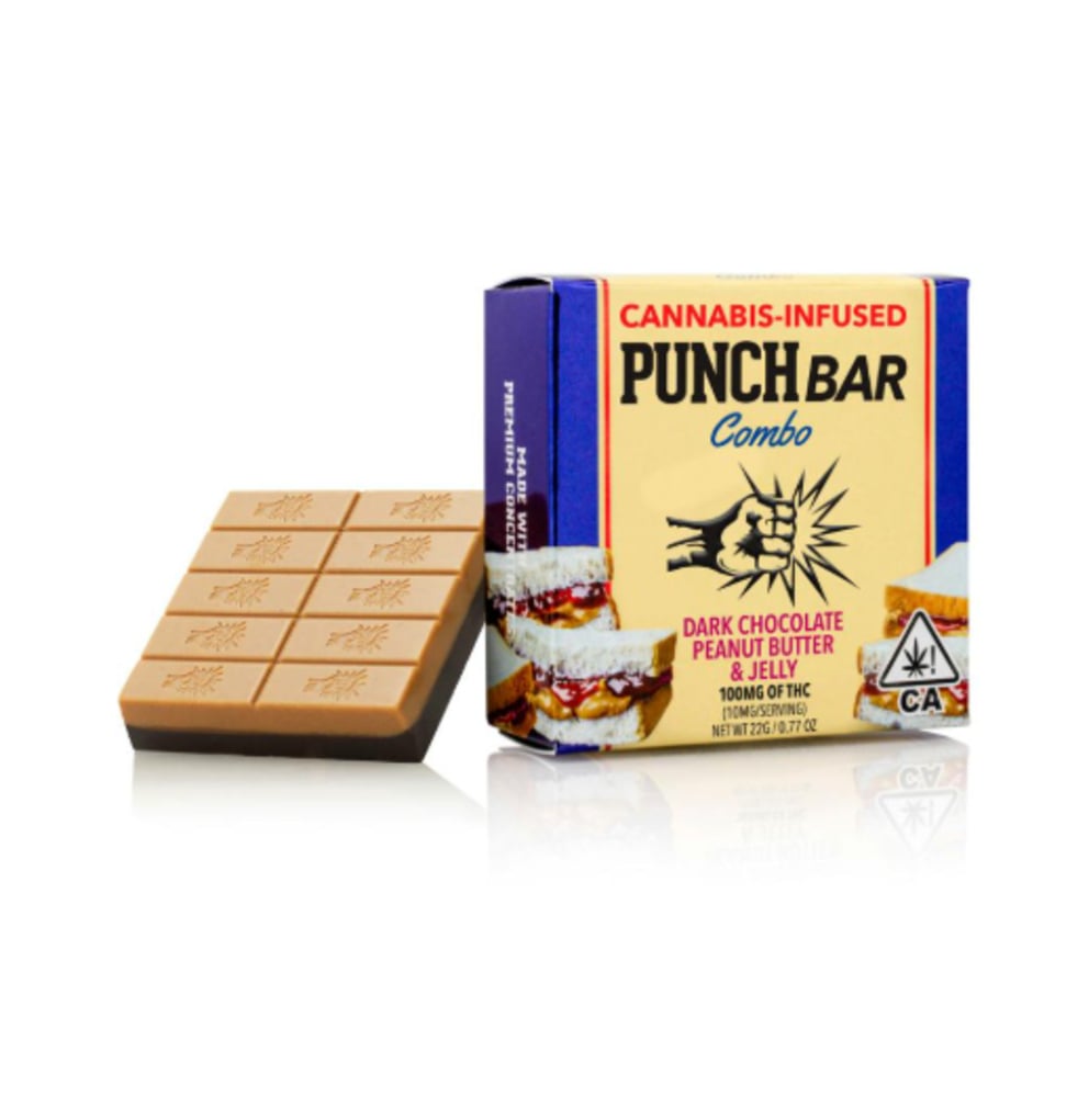 Peanut Butter & Jelly Dark Chocolate (100mg) Peanut Butter & Jelly Dark Chocolate (100mg)