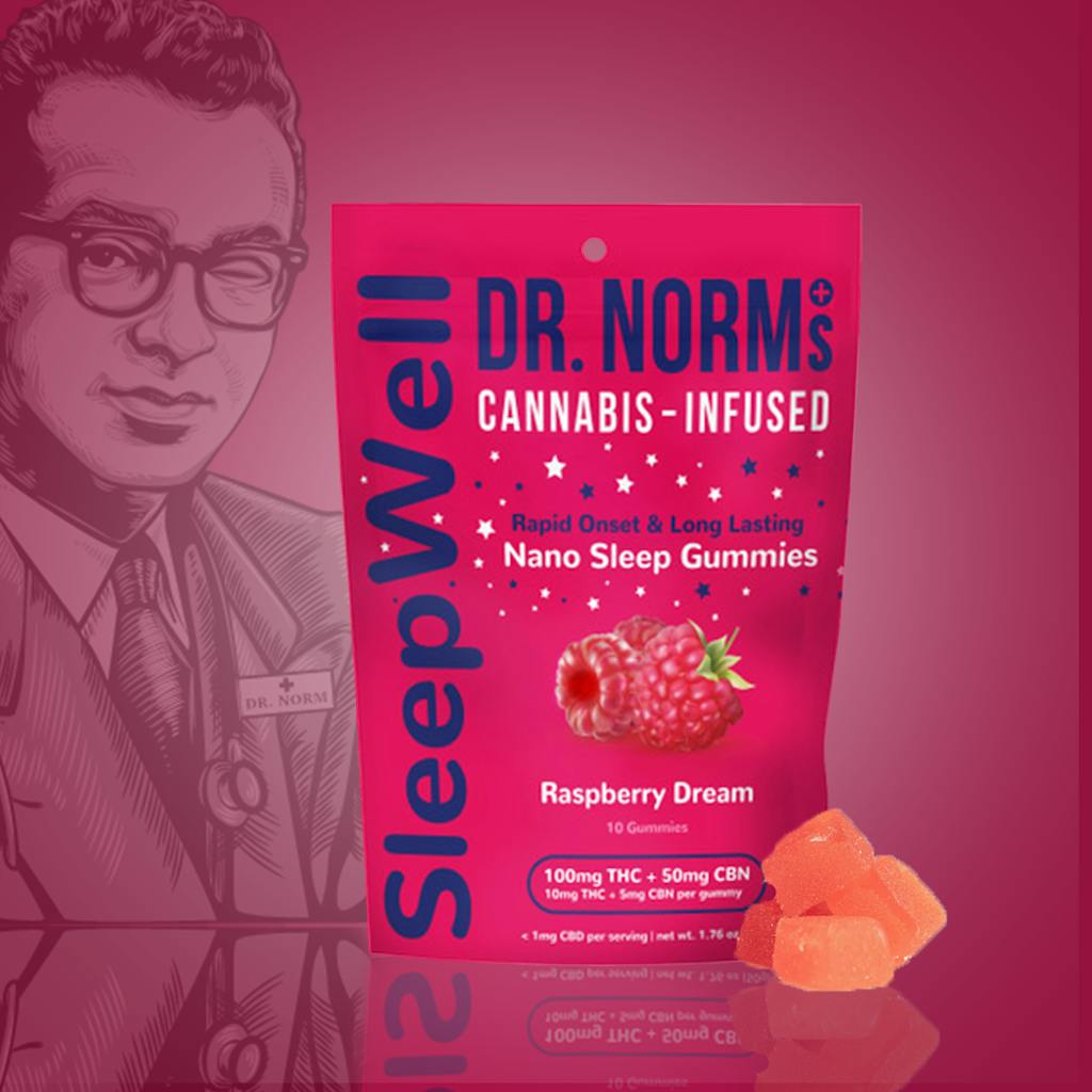SleepWell - Raspberry Dream [10pk] (100mg THC/50mg CBN)