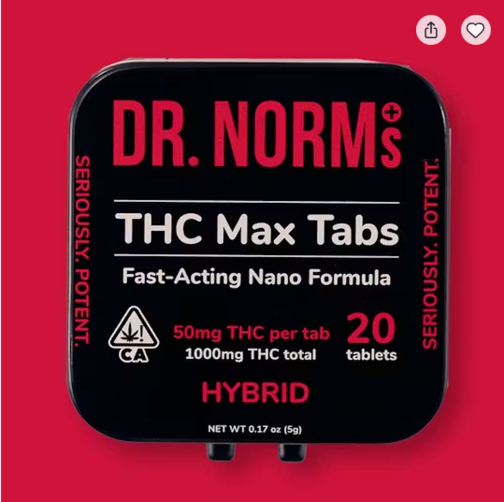 THC Max Hybrid [20pk] (1000mg)