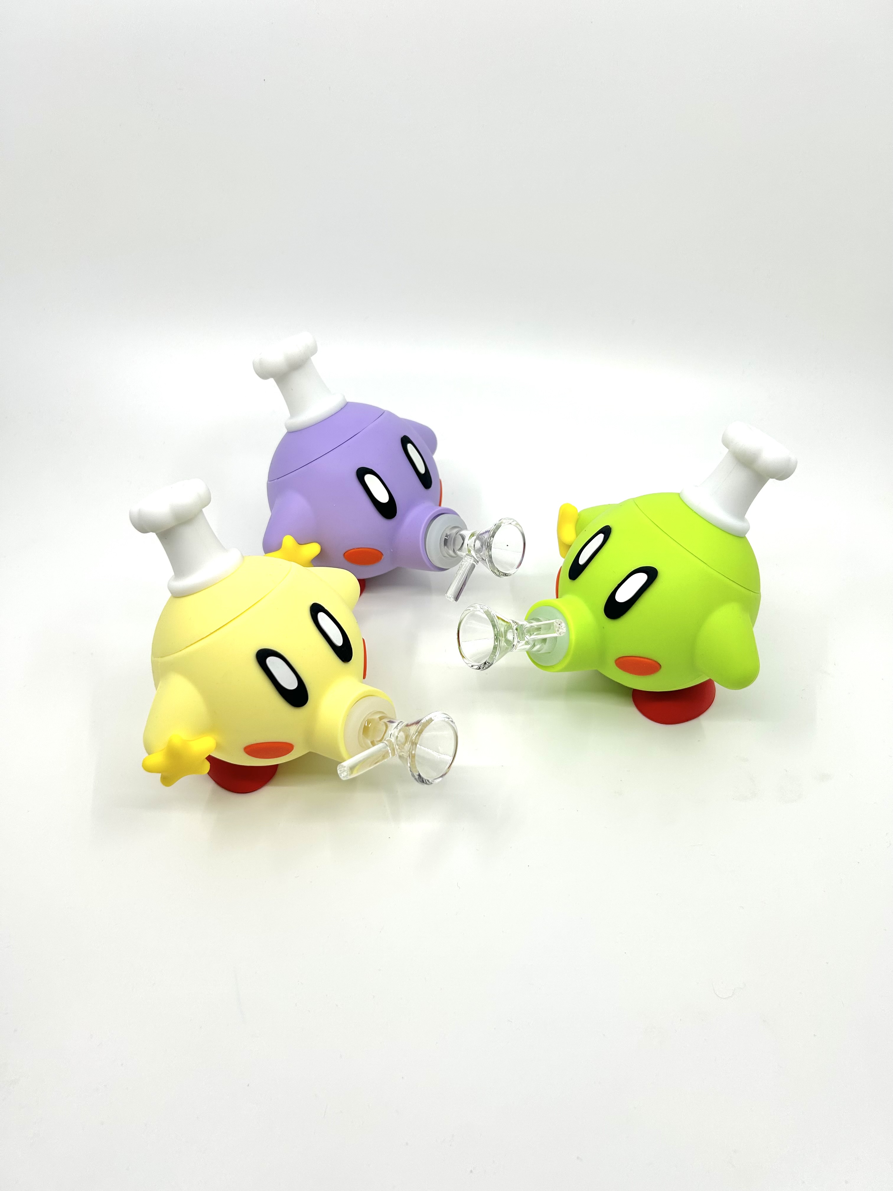Silicone Kirby Bong - $20