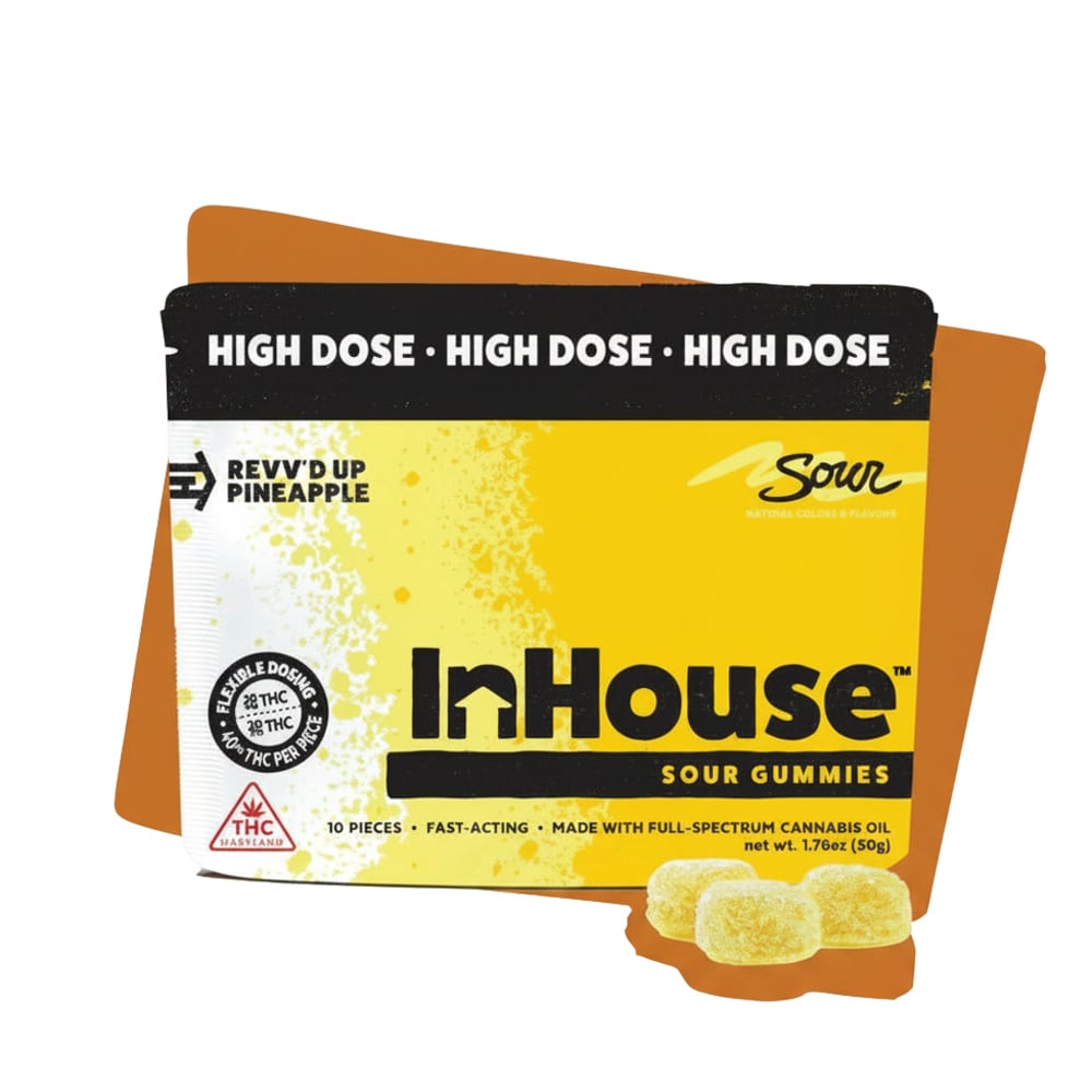 Revv'd Up Sour Pineapple [10pk] (400mg)