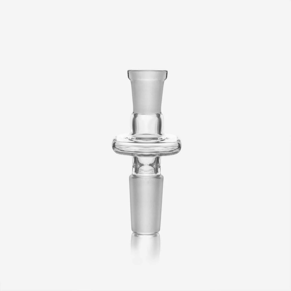 90 Degree 14mm Male to 10mm Female Adapter