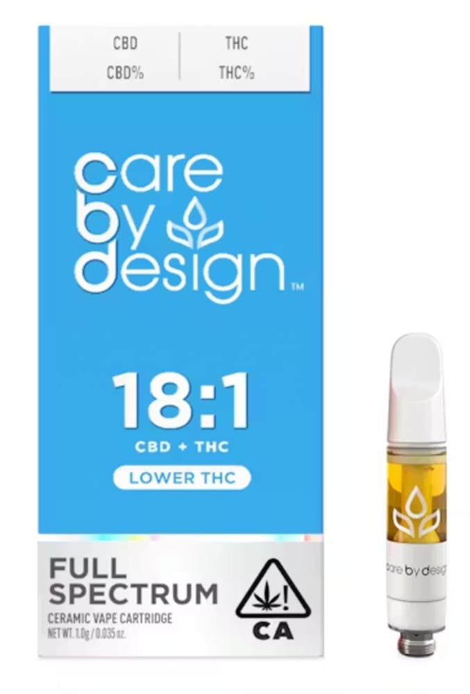 18:1 Vape Cartridge, 1 gram