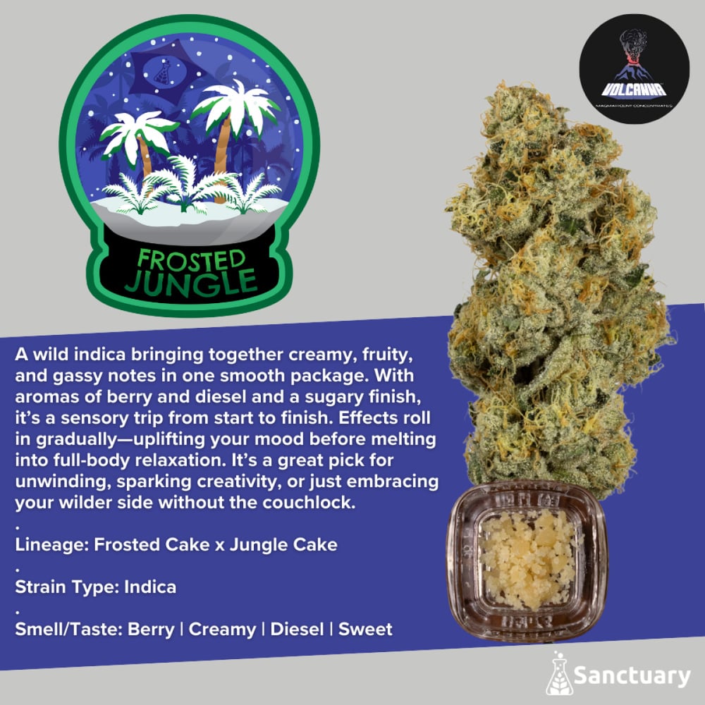 Volcanna  Frosted Jungle Crumble