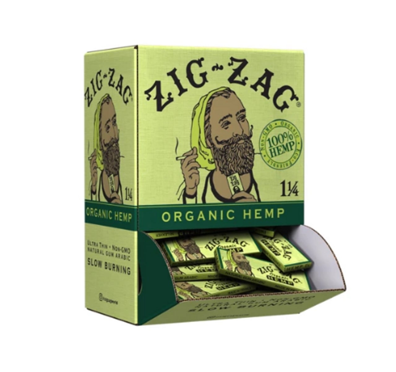 Organic Hemp Rolling Papers - 1 1/4 (78mm)