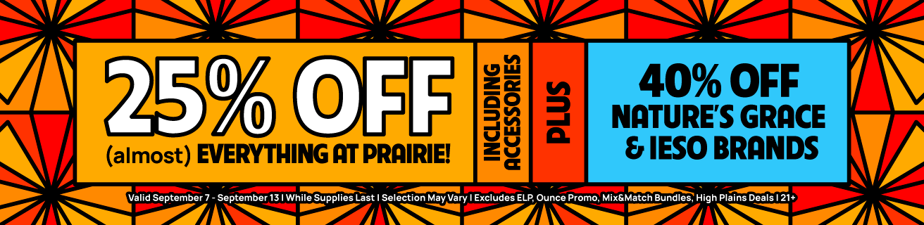 Prairie Cannabis - Chicago South Loop Marketing Banner