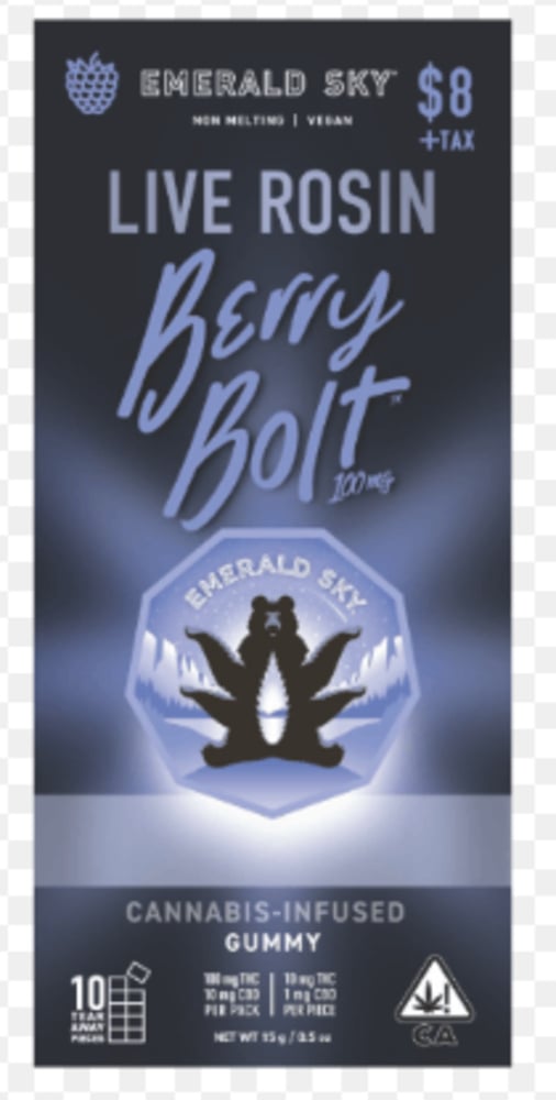 Berry Bolt | 10pk/10mg - 100mg | Indica |
