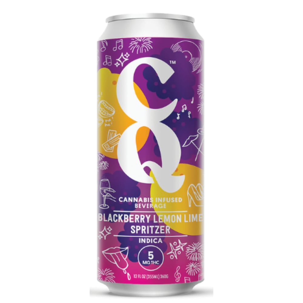 CQ - Blackberry Lemon Lime Indica Spritzer (5mg) [12oz]