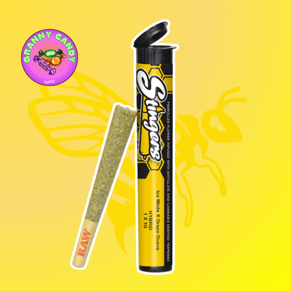 Shop Stingers Sweets - Granny Candy Infused Pre-Roll (1g) | Fine