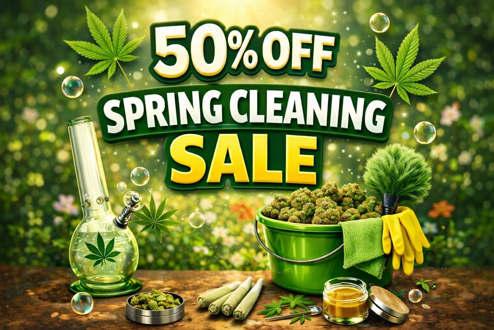 50% OFF SPRING CLEANING SALE special
