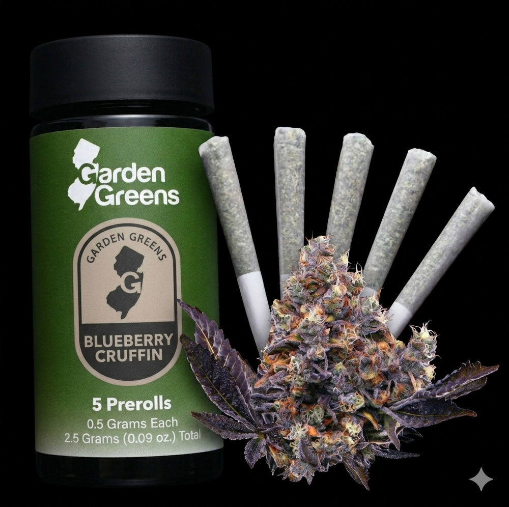 Blueberry Cruffin | 5 Pack Pre-Rolls | 2.5G