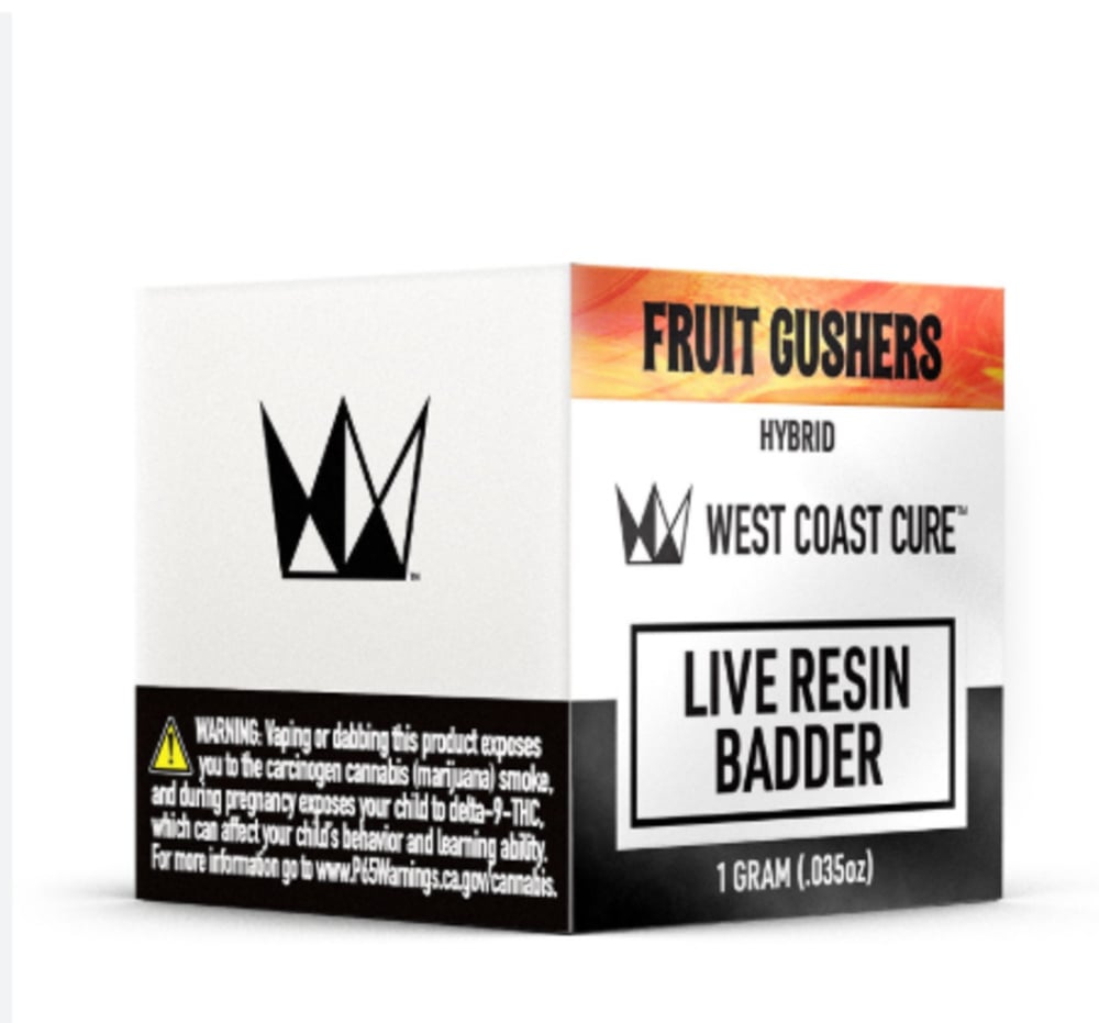 Fruit Gushers Live Resin Badder