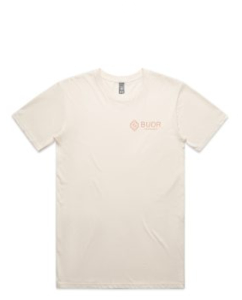 Budr Cream Tee-Medium