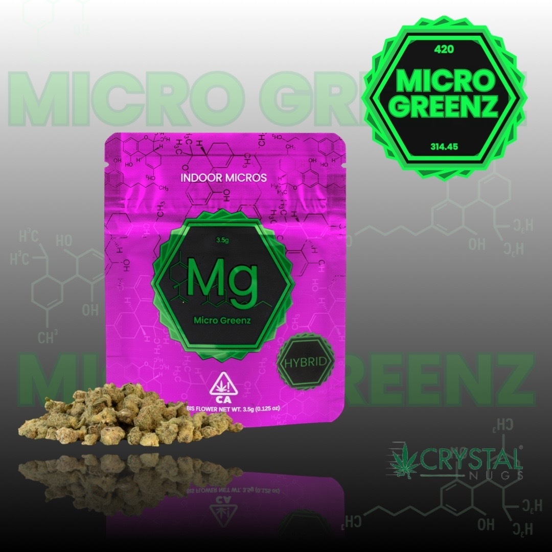 緑歙州 Shop Micro Greenz - Slurry Crasher x Zoap Flower - [3.5g] Hybrid