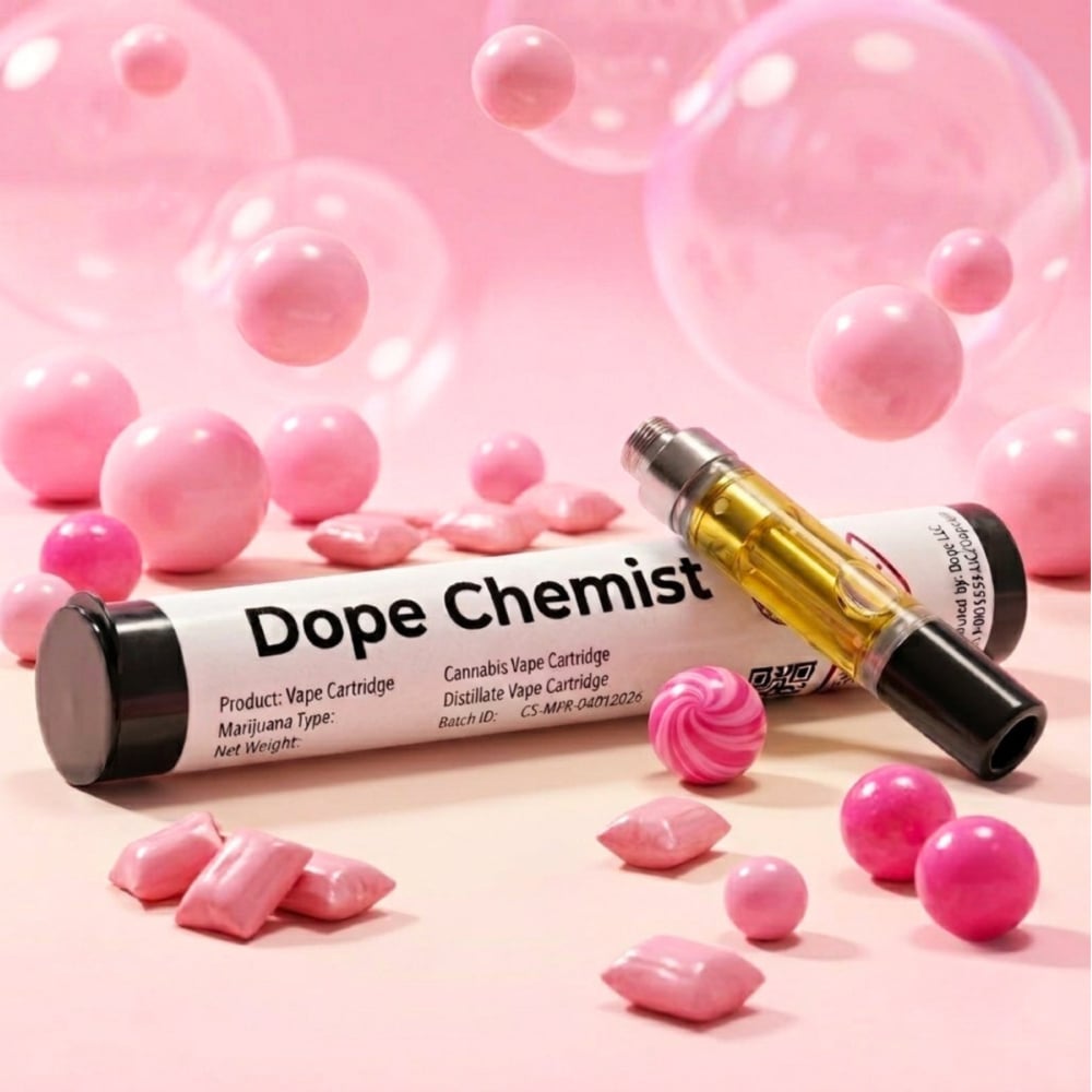 Dope Chemist  Bubble Gum Cartridge