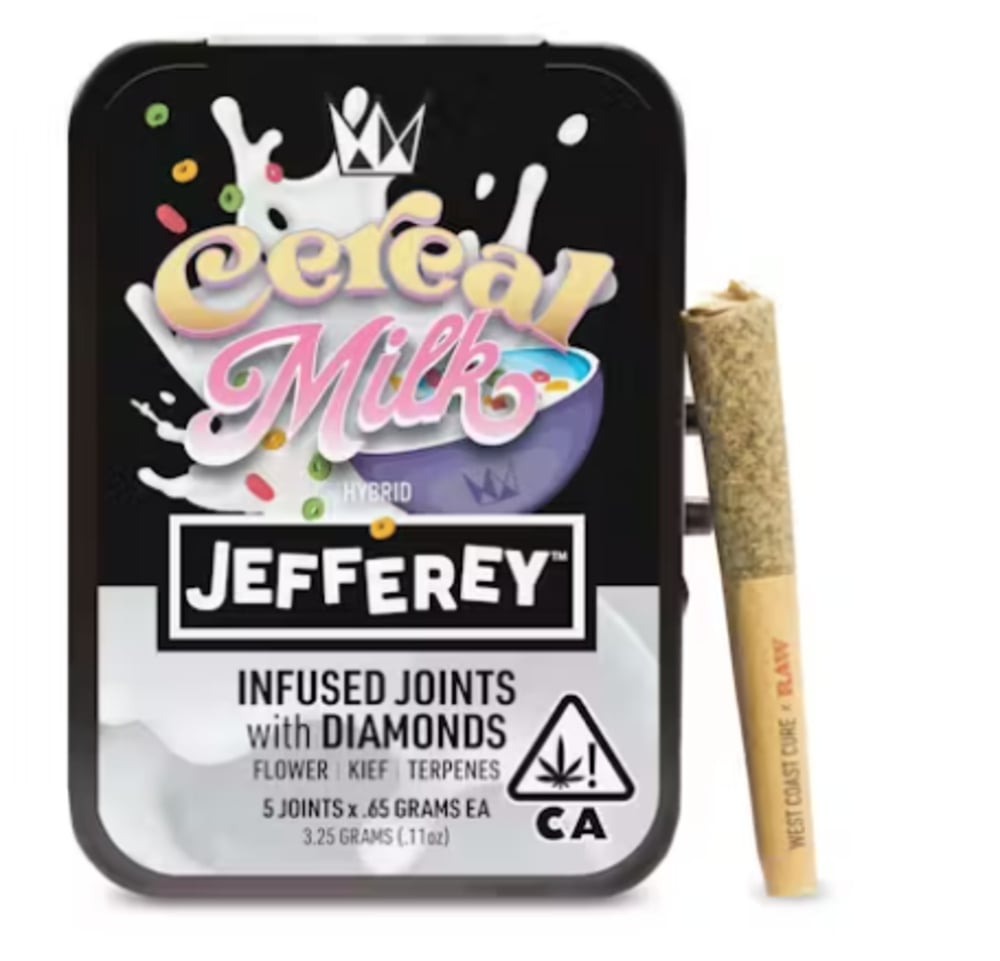 Cereal Milk - Jefferey Infused Joint .65g 5 Pack