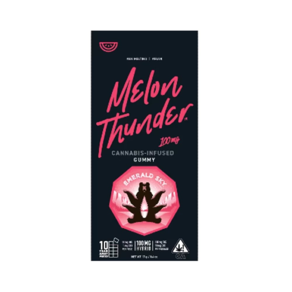Melon Thunder | 1pk/100mg | | Emerald Sky | Cannabis Edible
