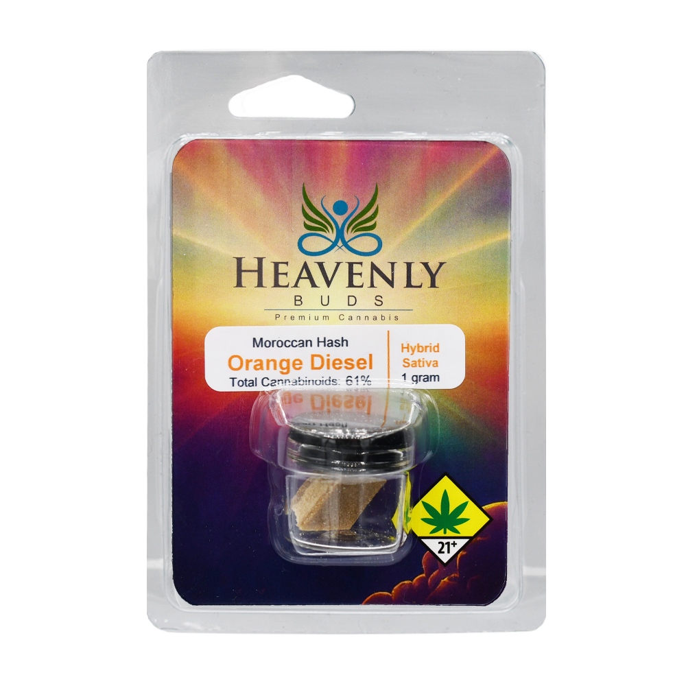 Orange Diesel | Heavenly Buds | Moroccan Hash (1G)