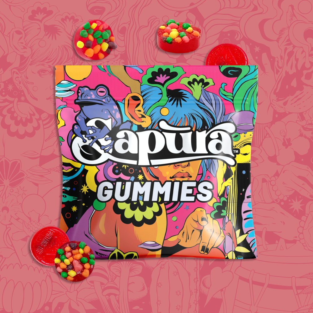 Sapura - Strawberry Crunch Gummies (100mg 20pk)