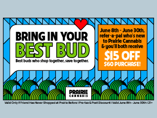 Prairie Cannabis - Chicago South Loop Marketing Banner