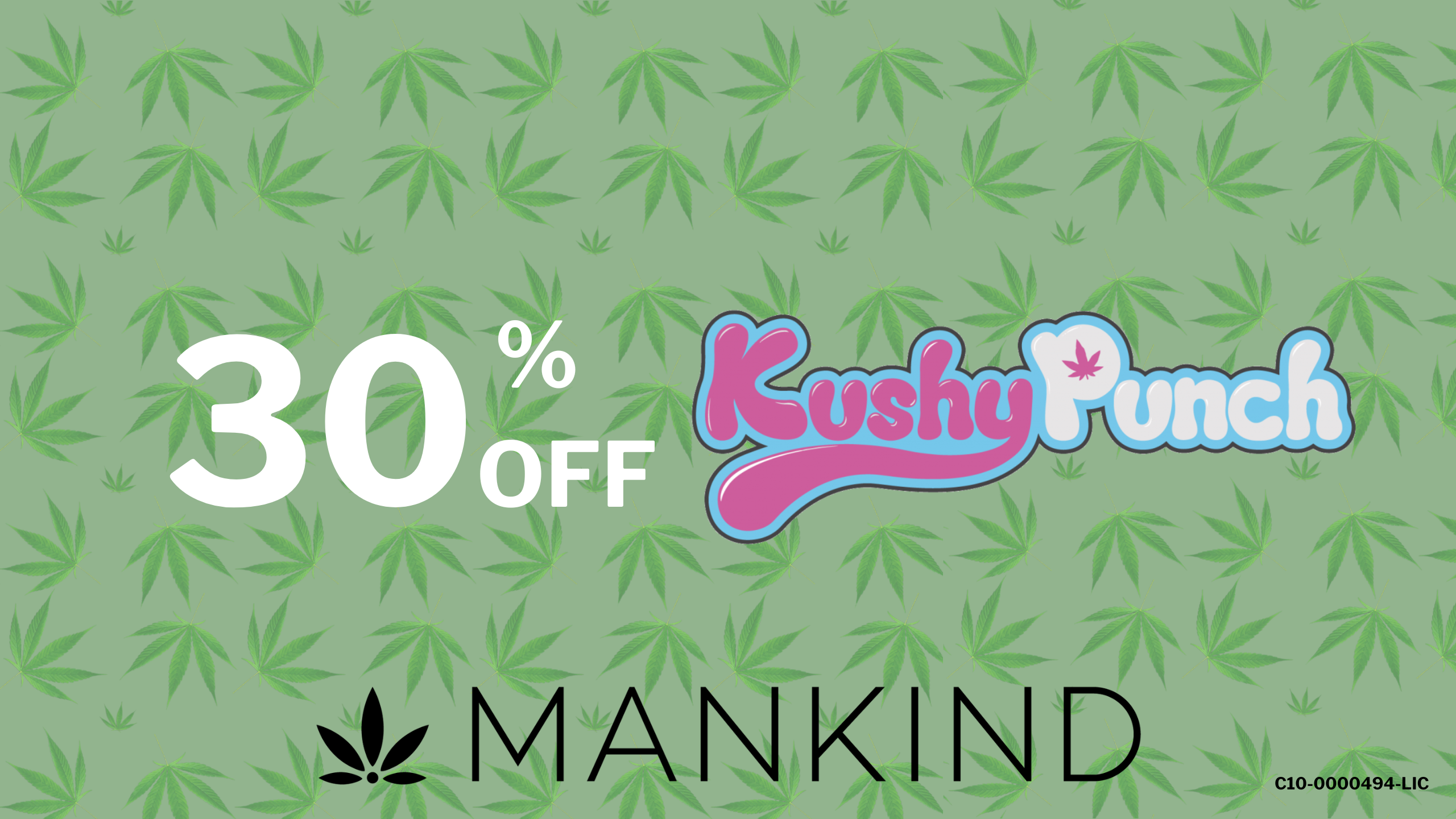 KUSHY PUNCH - 30% OFF! special photo