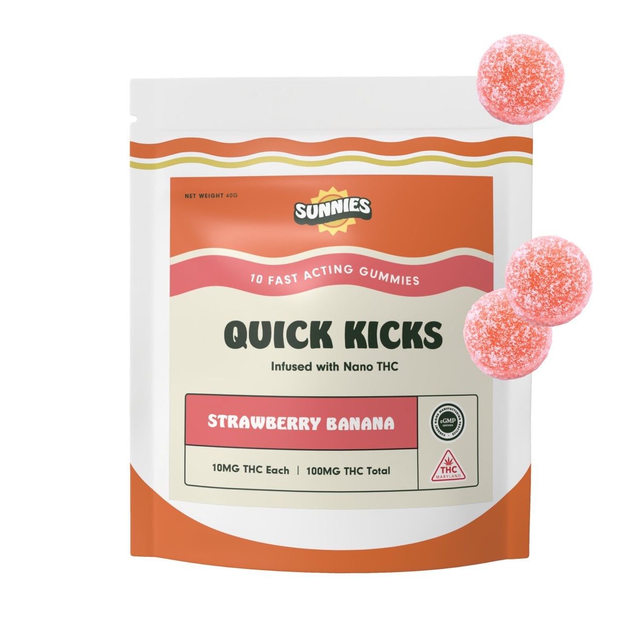 Strawberry Banana [10pk] (100mg)