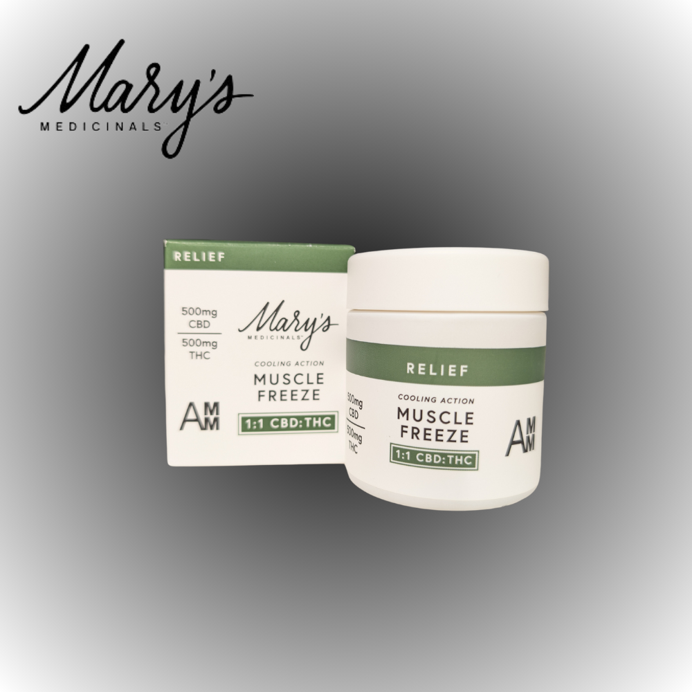 1:1 Muscle Freeze (500mg CBD/500mg THC)